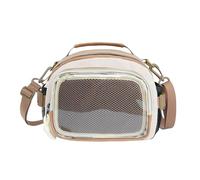Ita Sac à dos avec insert en toile pour femme, marron, Compact, Compacte