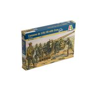 Italeri Maquette Canon italien 149/40 1/72 avec équipage