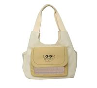 Itabag Sac à main transparent pour femme Style japonais Aisselle Sac à main tendance en toile pour filles Étudiant École Aisselle japonaise pour femme Toile sous les bras Sac à main, blanc, One Size