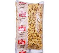 Itac Cacahuètes Grillées et Salées Décortiquées Premium, Grand Sachet 1 kg, Gros Calibres, Pour Restauration ou Grands Événements