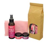 Itac2 Sports Prise en Main - Petite Pole Dance Fitness Combo - 2 x 20 g bocaux, Pole Chiffon nettoyant et