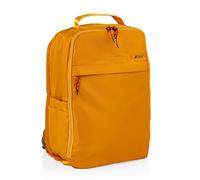 ITACA - Sac A Dos pratique et Sac De Voyage Cabine polyvalent avec grande capacité et rangement organisé pour courts séjours et voyages. 40X25X20 Compatibles Ryanair., Moutarde