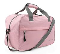 ITACA - Sac Voyage Femme Cabine Léger Élégant Et Spacieux Sac Weekend Femme Grand Format Avec Compartiments Sac Cabine Et Sac De Voyage Homme Pratique Pour Tous Déplacements Compatible avec Ryan, Rose