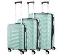ITACA - Set De Bagages Léger Et Résistant avec Roues Pivotantes 360 Cadenas à Combinaison Inclus Set De Valises Rigides polypropylène Ensemble Valise. Extensible, Menthe