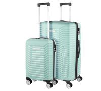 ITACA - Set De Bagages Léger Et Résistant avec Roues Pivotantes 360 Cadenas à Combinaison Inclus Set De Valises Rigides polypropylène Ensemble Valise. Extensible, Menthe