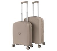 ITACA - Set De Bagages Léger Et Résistant avec Roues Pivotantes 360 Inclus Set De Valises Rigides Polipropileno Ensemble Valise., Beige