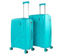 ITACA - Set De Bagages Léger Et Résistant avec Roues Pivotantes 360 Inclus Set De Valises Rigides Polipropileno Ensemble Valise., Turquoise