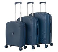 ITACA - Set De Bagages Léger Et Résistant avec Roues Pivotantes 360 Inclus Set De Valises Rigides Polipropileno Ensemble Valise., Bleu