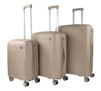 ITACA - Set De Bagages Léger Et Résistant avec Roues Pivotantes 360 Inclus Set De Valises Rigides Polipropileno Ensemble Valise., Crème