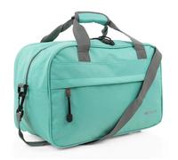 ITACA - Sac voyage femme cabine léger élégant et spacieux sac weekend femme grand format avec compartiments sac cabine et sac de voyage homme pratique pour tous déplacements. Compatible avec R, Menthe