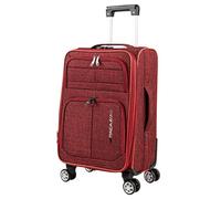 ITACA - Valise Cabine 55X40X20 légère et résistante Bagage Cabine idéal pour Voyages Courts Valise Cabine Tissu Souple 4 Roues pivotantes Compatible Ryanair, Grenade