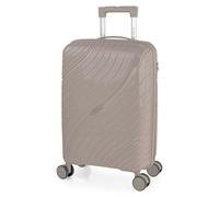 ITACA - Valise Cabine 55x40x20, Valise Cabine, Valise À roulettes, Valise Roulette, Valise Rigide, Résistant, Légère, Taupe