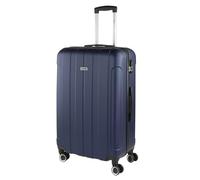 ITACA - Valise Grande Taille 23Kg Rigide Spacieuse XL pour Soute Avion Ultra Résistante avec Cadenas À Combinaison Idéale pour Voyages Longs Et Moyens Séjours, Bleu Marine