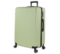 ITACA - Valise Grande Taille 23Kg Rigide Spacieuse XL pour Soute Avion Ultra Résistante avec Idéale pour Voyages Longs Et Moyens Séjours, Pistache