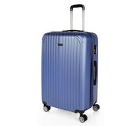 ITACA - Valise Grande Taille 23Kg Rigide Spacieuse XL pour Soute Avion Ultra Résistante Valise Extensible avec Cadenas À Combinaison Idéale pour Voyages Longs Et Moyens Séjours, Bleu Saphir