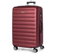 ITACA - Valise Grande Taille 23Kg Rigide Spacieuse XL pour Soute Avion Ultra Résistante Valise Extensible avec Cadenas à Combinaison Idéale pour Voyages Longs Et Moyens Séjours., Grenade