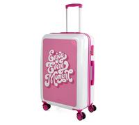 ITACA - Valise Moyenne - Valise Rigide. Valise a Roulette. Valise Soute Avion - Valise De Voyage Résistante en Polycarbonate - Valise Ultra Légère, Cadenas à Combinaison, Blanc