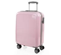 ITACA - Valise Moyenne - Valise Rigide. Valise a Roulette. Valise Soute Avion - Valise De Voyage Résistante en Polycarbonate - Valise Ultra Légère, Cadenas à Combinaison, Rose
