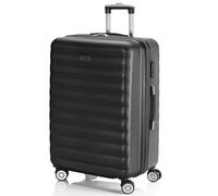 ITACA - Valise Moyenne - Valise Soute Avion Rigide 4 roulettes - Valise De Voyage Résistante en Matériau ABS - Valise Ultra Légère avec Cadenas à Combinaison 71260, Couleur Anthracite