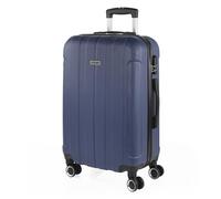 ITACA - Valise Rigide Grande Taille 158 cm - Valise Soute 23 kg Solide ABS - Trolley Valise Moyenne - Bagage Taille Moyenne. Cadenas à Combinaison ., Bleu Jeans