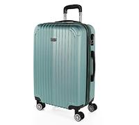 ITACA - Valise Rigide de Luxe Soute Semaine pour Tout Voyage, Bleu Verdâtre