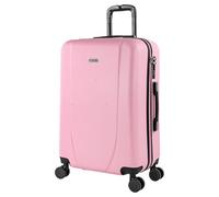 ITACA - Valise Rigide Grande Taille 158 cm - Bagage Soute 23 kg Solide ABS - Trolley Valise Moyenne - Bagage Taille Moyenne. Cadenas à Combinaison ., Rose