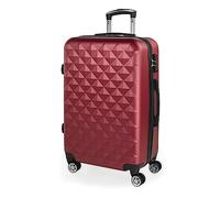 ITACA - Valise Rigide Grande Taille 158 cm - Bagage Soute 23 kg Solide ABS - Trolley Valise Moyenne - Bagage Taille Moyenne. Cadenas à Combinaison TSA., Grenade