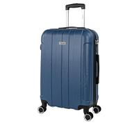 ITACA - Valise Rigide Grande Taille 158 cm - Bagage Soute 23 kg Solide ABS - Trolley Valise Moyenne - Bagage Taille Moyenne. Cadenas à Combinaison ., Bleu Jeans