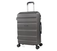 ITACA - Valise Rigide Grande Taille 158 cm - Valise Soute 23 kg Solide ABS - Trolley Valise Moyenne - Bagage Taille Moyenne. Cadenas à Combinaison ., Anthracite