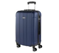 ITACA - Valise Rigide Grande Taille 158 cm - Valise Soute 23 kg Solide ABS - Trolley Valise Moyenne - Bagage Taille Moyenne. Cadenas à Combinaison ., Bleu Marine