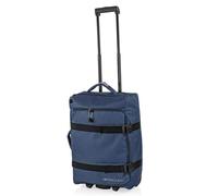 ITACA - Valise Souple À roulettes, Valise Tissus A Roulette et Valise Roulette Pratique pour Bagages Cabine et Valise Voyage, idéale pour Tous Vos déplacements, Compatible Ryanair, Bleu