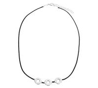 Itachi Uchiha Collier avec trois anneaux en métal pour cosplay