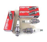 ITACO 3 pcs Boat Motor Genuine Made in Japan OEM Spark Plug 94701-00160 5126 Replaces Yamaha Suzuki Mercruiser Outboard NGK B8HS10 B8HS-10 Toyota Denso Bosch Engine