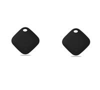 ItagPro Localisateur en Temps Réel - Traqueur Bluetooth Anti Perte pour Clés Portefeuille Téléphone, Compatible avec Smartphones (iOS-System,Noir*2)