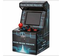 ITAL - Mini Arcade Retro / Borne Portable Geek avec 250 Jeux Intégrés / 16 Bits / Gadget Parfait comme Cadeau pour Enfants Et Adultes (Bleu)