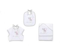 Italbaby Serviette à capuche et bavoir