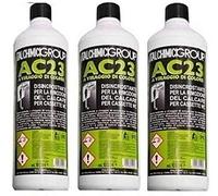 ITALCHIMICI GROUP Détartrant AC23 pour cassettes WC Intégré Geberit et cassettes WC Externe pour le retrait du calcaire - 3 flacons de 1 litre chacun