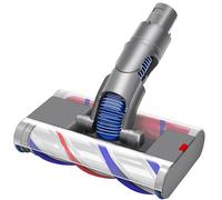Italdos Brosse Rotative Omnidirectionnelle Motorisée Électrique Turbo compatible pour Dyson V6 DC58 DC59 DC61 DC62 Dégagement Rapide avec Double Rouleau Poils Délicats pour Sols Durs et Parquet