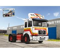 ITALERI 1/24 KIT CAMION MAN F8 19.321 4X2 MODÉLISME MODÈLE STATIQUE DIECAST