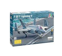 Italeri Maquette F-35C Lightning II 1:72 – Kit militaire plastique détaillé réaliste