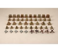 Italeri Maquette I6147 Obstacles anti-chars, figurine – Échelle 1:72