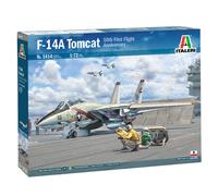 Italeri Maquette d'avion militaire Grumman F‑14A Tomcat 1:72 – Kit 1974 IT1414