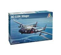 Italeri 1468 AC-119K Stinger, Échelle 1:72, Model Kit, Modèle en Plastique à Monter, Modélisme, IT1468