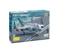 Italeri Maquette F-35C Lightning II 1:72 – Kit militaire plastique détaillé réaliste