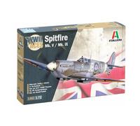Italeri 1482 Spitfire Mk.V/Mk.IX Aces, échelle 1:72, Plastic Model Kit/Modèle en plastique à monter