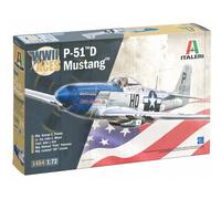 Italeri 1484 P-51D Mustang WWII ACES Kit De Modélisme En Plastique 1:72 NEUF
