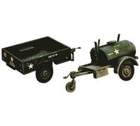 Italeri Maquette plastique I229 Char d'assaut avec remorques M101 et 250 Gal 1:35
