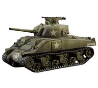 Italeri Kit plastique US M4 Sherman (75 mm) 1:56 – détaillé, non peint, couleur moulée