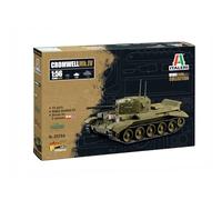 Italeri 25754 1:56 Cromwell MK. IV - Maquette de Construction, modélisme, Bricolage, Loisirs, Collage, kit en Plastique, fidèle aux détails, kit Militaire, Char 1:56