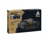 Italeri 25757 - 1:56 Pz.Kpfw. III Ausf. J/L/M/N - Neuf